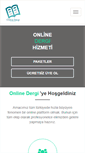 Mobile Screenshot of onlinedergi.net